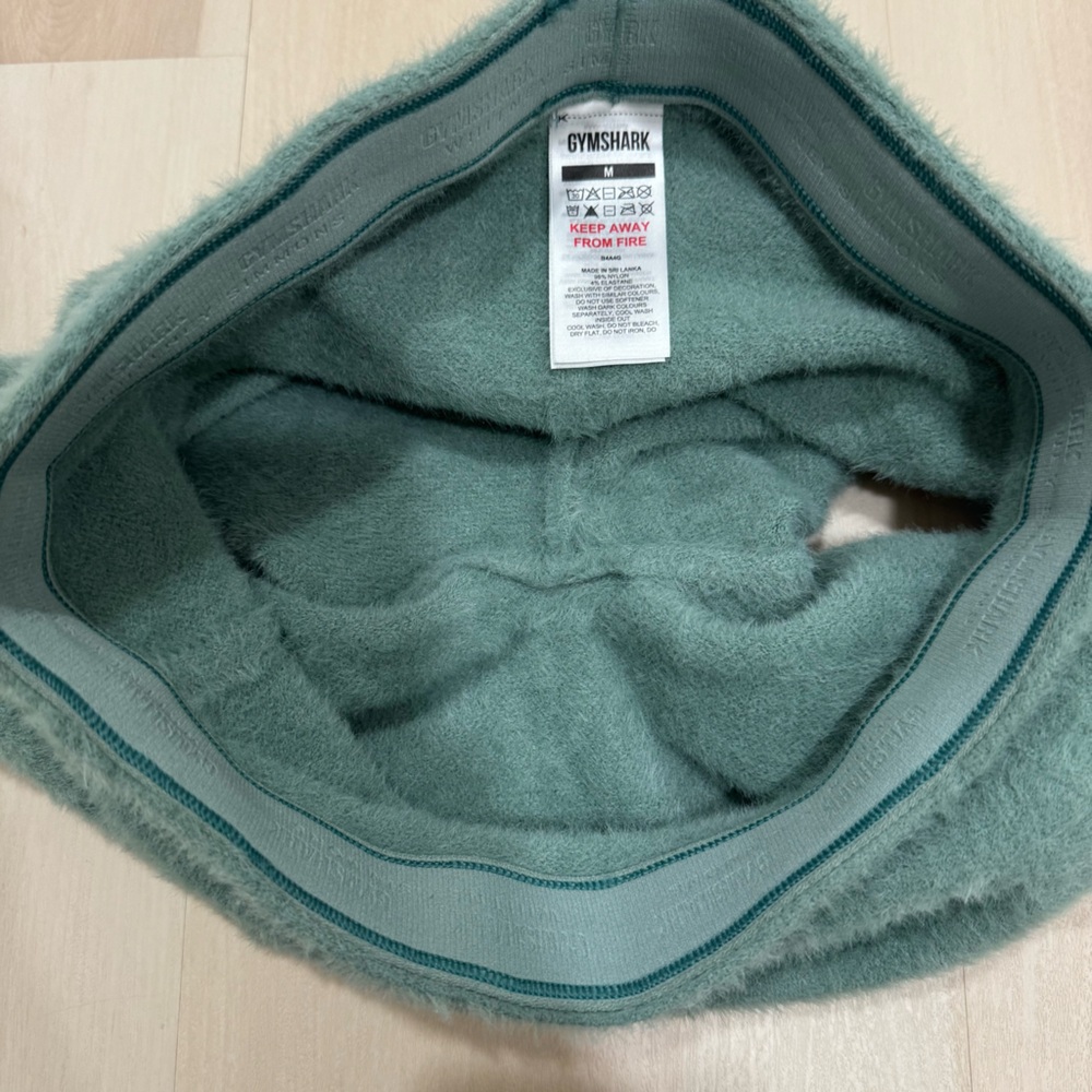 Gymshark x Whitney Simmons Eyelash Knit Shorts Women's Med Green Fuzzy Athletic - Picture 11 of 15